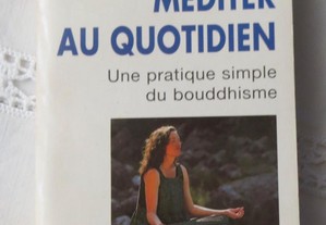 Livro Filosofia de Vida - Méditer au Quotidien - Francês