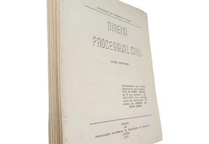 Direito Processual Civil II (Fascículos) - Prof. João de Castro Mendes