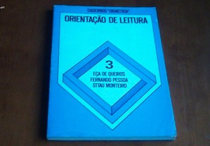 Orientação de leitura Eça Queros,Fernando Pessoa,Sttau Monteiro de Manuel Tomás Costa,Maria