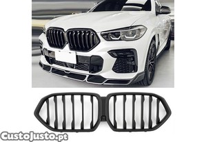 Grelha Dianteira Lama Fosco Para Bmw X6 G06 2019--