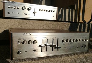 2 Amplificadores Vintage SONY do ano 1973/75 topo