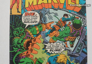 CAPTAIN MARVEL 46 Marvel Comics 1976 bronze age BD Banda Desenhada