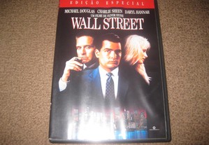 DVD "Wall Street" com Michael Douglas/Raro!