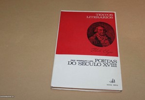 Poetas do sèculo XVIII Prof. Rodrigues Lapa