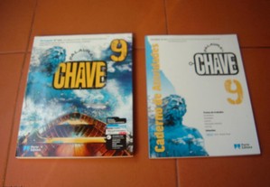 Manual e Caderno de Atividades Novos "Palavra Chave 9" / Porto Editora / Portes Grátis
