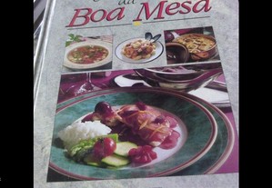 Os prazeres da boa mesa - livro culinária