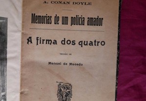 A firma dos Quatro. A Conan Doyle. Livraria Ferreira 1908.