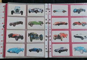 Calendários da bonita colecção de automóveis antigos edição Europer de 1988 e 1989   cada 0,50