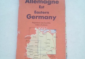 Mapa de Estradas da Alemanha
