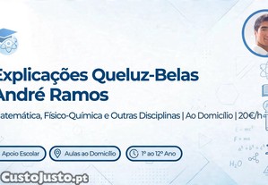 Explicações Matemática e Físico-Química ao domicílio - Queluz-Belas