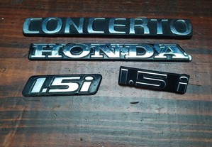 Honda Concerto-emblemas