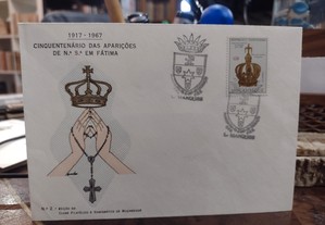 Cinquentenário das Aparições de Fátima 1917/1967 - Envelope