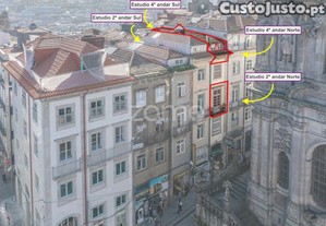 4 Estúdios T0 Com Rentabilidade Nos Clérigos