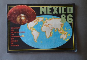 Caderneta de cromos de futebol - México 86
