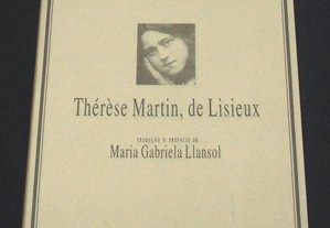 Livro O Alto Voo da Cotovia Therese Martin Lisieux