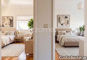 Apartamento T3 Com Garagem Fechada Em Águas...