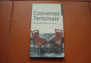 Livro "Conversas Terminais"/Fernando Esteves Pinto/Esgotado/Portes Grátis