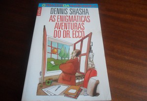 "As Enigmáticas Aventuras do Dr. Ecco" de Dennis Shasha - 1ª Edição de 1992