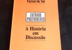 Livro História em discussão Victor de Sá 1975