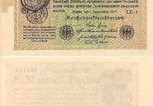 Alemanha - Nota de 20.000.000 Mark 1923 - nova