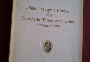 Maria Amélia Motta Capitão-Os Transportes Em Lisboa-1974