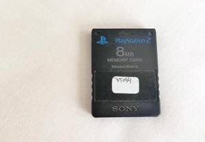 Cartão de memória Playstation 2 PS2 Usados, a funcionar