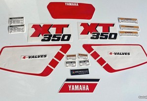 Autocolantes Yamaha XT 350 1985 -1987 stickers decal