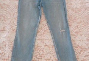 Jeans Zara cintura subida da Zara