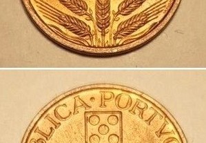 Moedas Portuguesas - 50 Centavos e 1 Escvdo (Bronze)