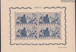 Selos de Portugal 1946-Bloco 10 MNH