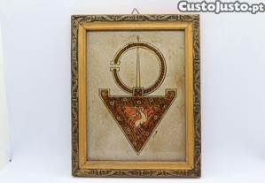 Quadro Maçom - O Mistério do Espelho Maçónico