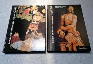 História da Arte Portuguesa no Mundo - 2 volumes - Pedro Dias