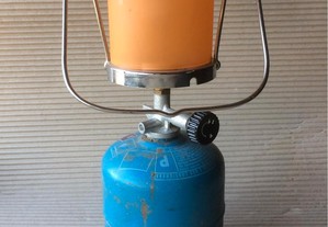 Lanterna Campingaz+garrafa recarregável(vazia)