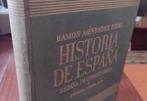 História de España- España Protohistórica-1952