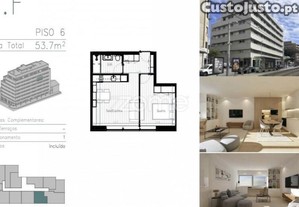 Apartamento T1 Em Matosinhos Sul