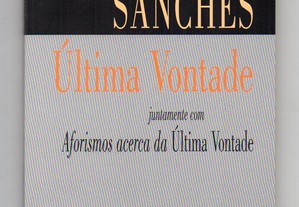 Última vontade (Vicente Sanches)