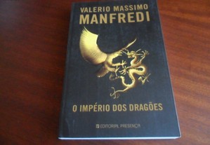 "O Império dos Dragões" de Valerio Massimo Manfredi - 1ª Edição de 2009