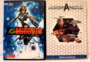 2 Jogos PC " Re-mission & Star Trek "
