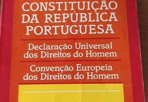 Constituição da República Portuguesa (1ª e 2ª Revisão)