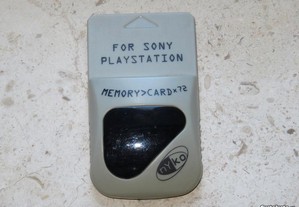 Playstation 1: Cartão de memoria NIKO