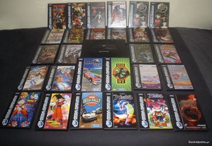 Capas (restauradas) de jogos Sega Saturn
