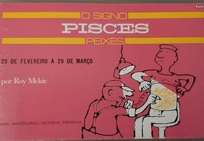 Livro " O Signo PISCES / PEIXES " por Roy Mckie