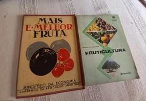 dois livros sobre fruticultura