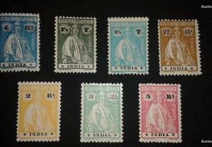 stamps "Ceres" Índia (1922)