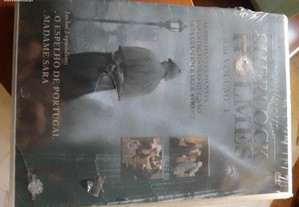 Dvd NOVO Os Rivais de Sherlock Holmes SELADO Série Vol. 3 Inc. O Espelho de Portugal LEG.PORT
