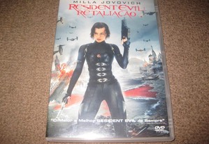 DVD "Resident Evil: Retaliação" com Milla Jovovich