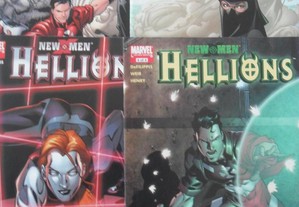 NEW X-MEN Hellions mini série completa Marvel Comics bd Bands Desenhada