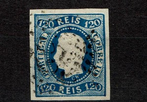 Selos Portugal 1866/7-Af. 26 usado