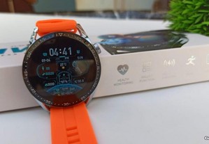 Relógio Smartwatch HW23 Pro, com chamadas (Novo) silicone laranja