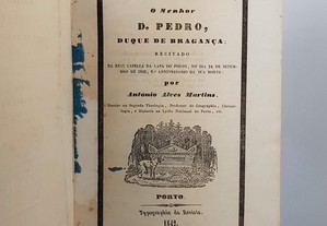 Elogio Fúnebre de Sua Majestade D. Pedro Duque de Bragança 1842